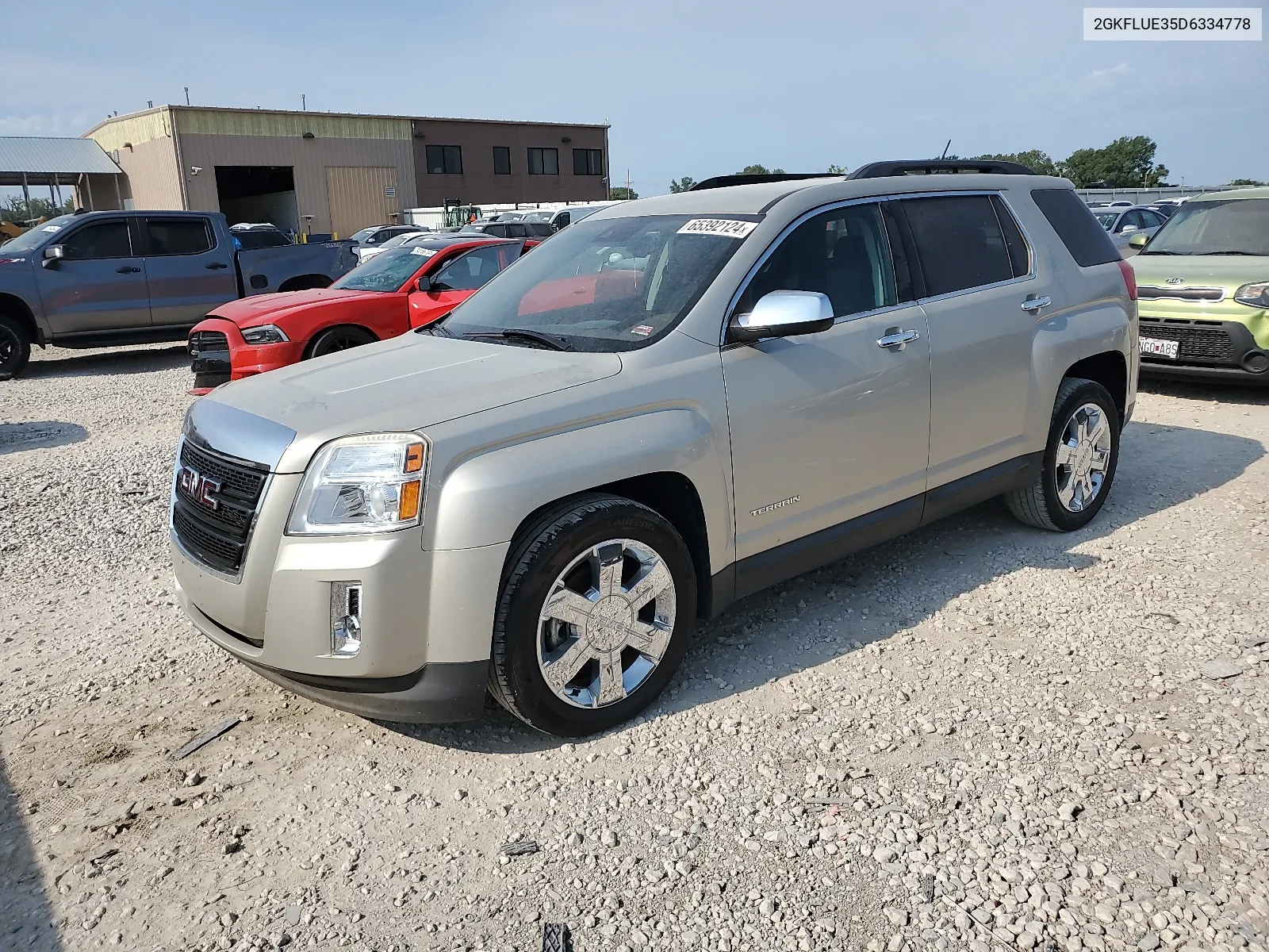 2GKFLUE35D6334778 2013 GMC Terrain Slt