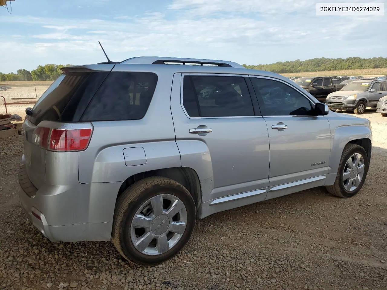 2013 GMC Terrain Denali VIN: 2GKFLYE34D6274029 Lot: 67033344