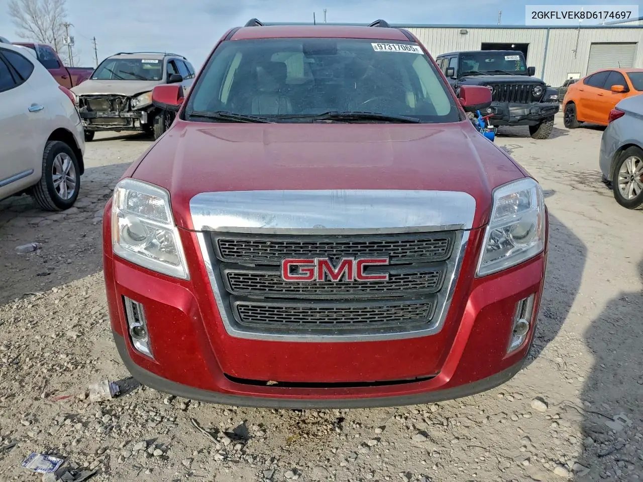 2GKFLVEK8D6174697 2013 GMC Terrain Slt