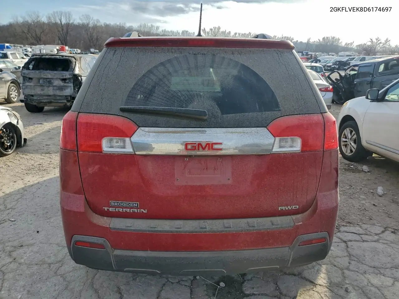 2GKFLVEK8D6174697 2013 GMC Terrain Slt