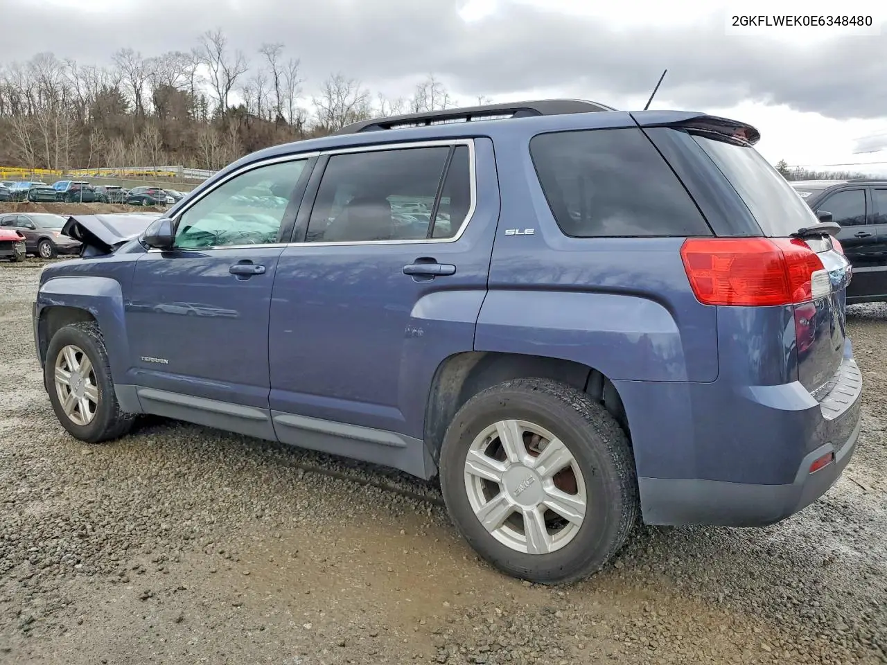 2GKFLWEK0E6348480 2014 GMC Terrain Sle