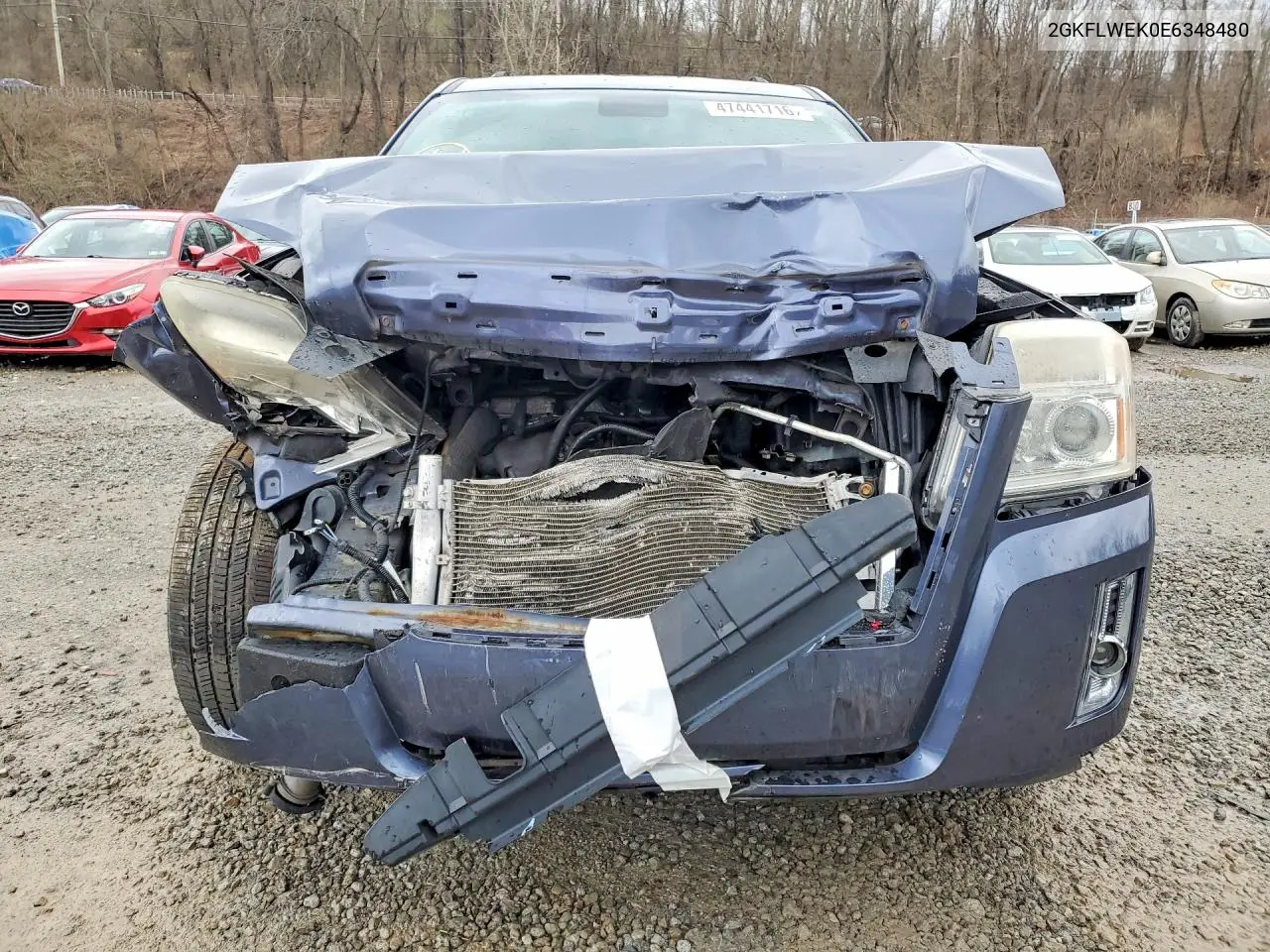 2GKFLWEK0E6348480 2014 GMC Terrain Sle