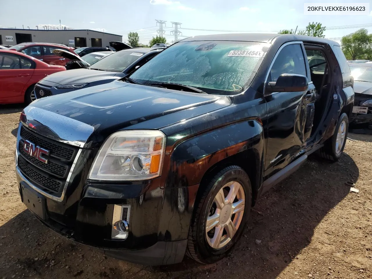 2GKFLVEKXE6196623 2014 GMC Terrain Sle