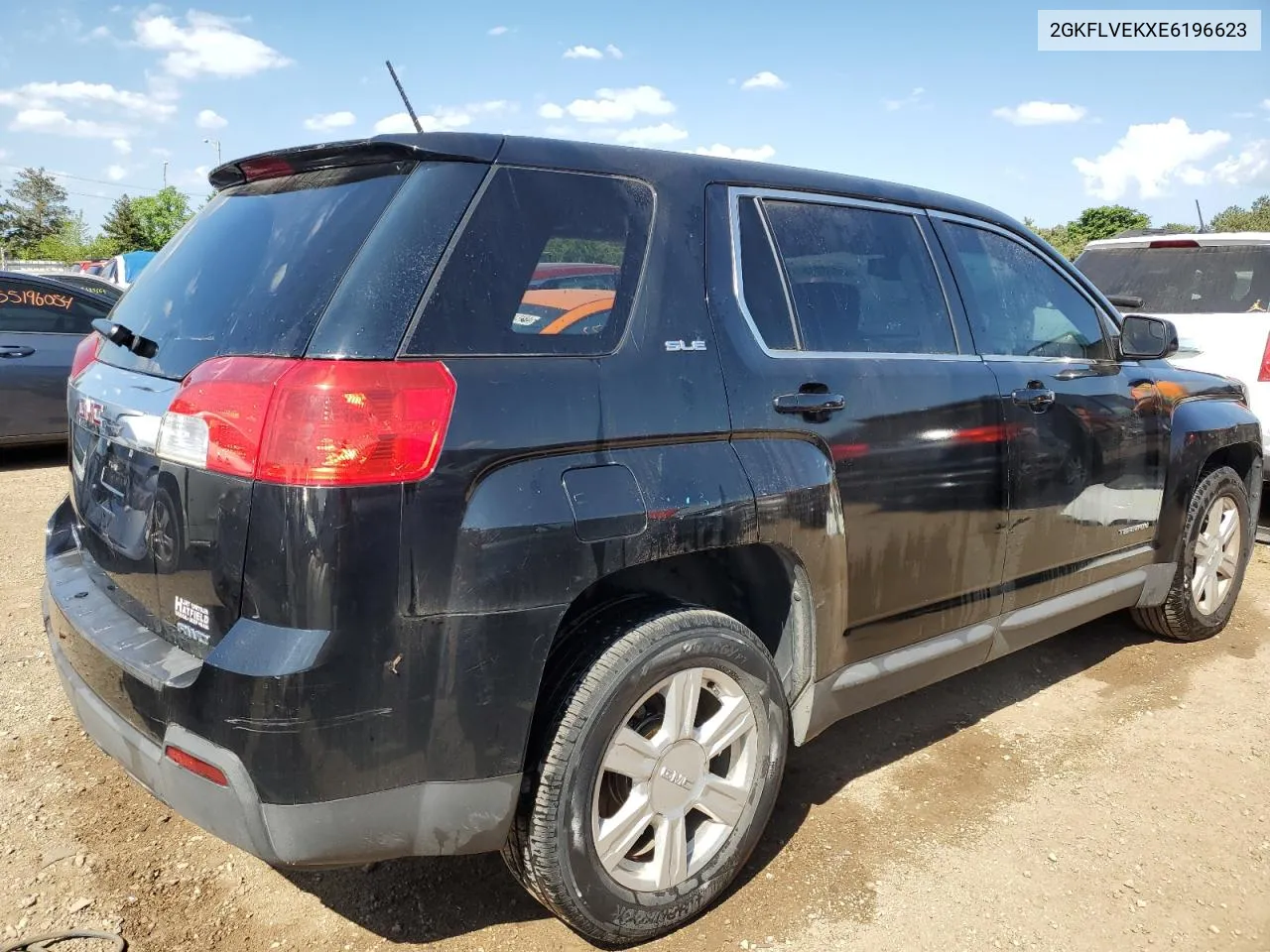 2014 GMC Terrain Sle VIN: 2GKFLVEKXE6196623 Lot: 52381454