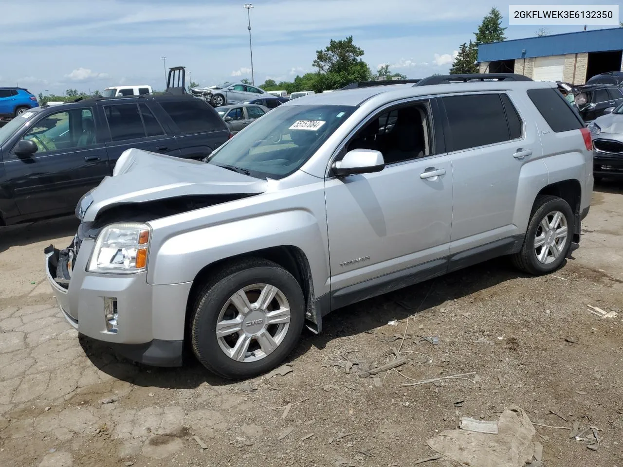 2GKFLWEK3E6132350 2014 GMC Terrain Sle