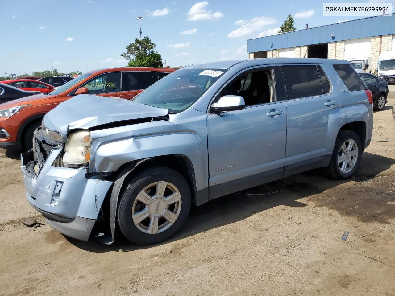 2GKALMEK7E6299924 2014 GMC Terrain Sle