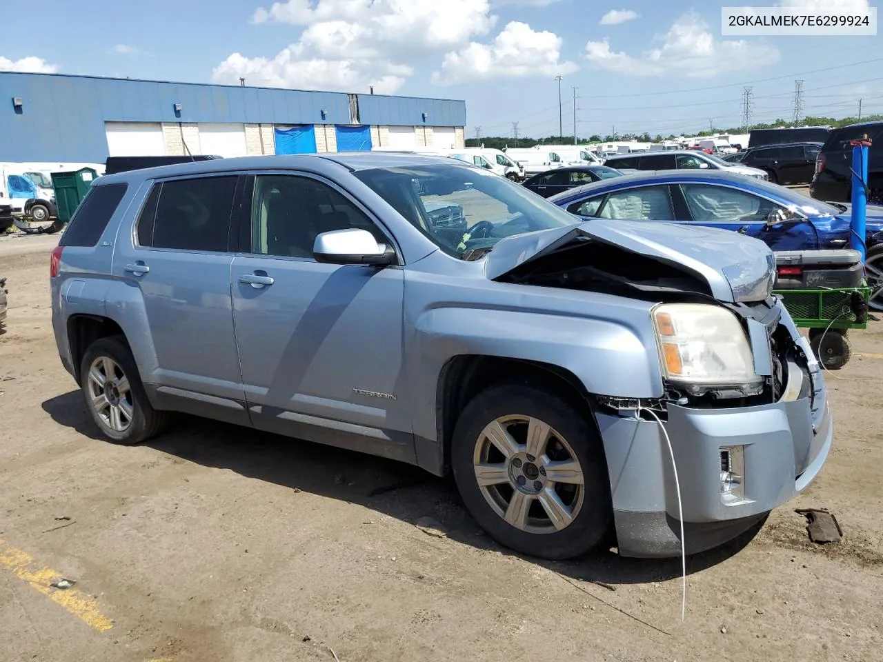 2014 GMC Terrain Sle VIN: 2GKALMEK7E6299924 Lot: 56083824