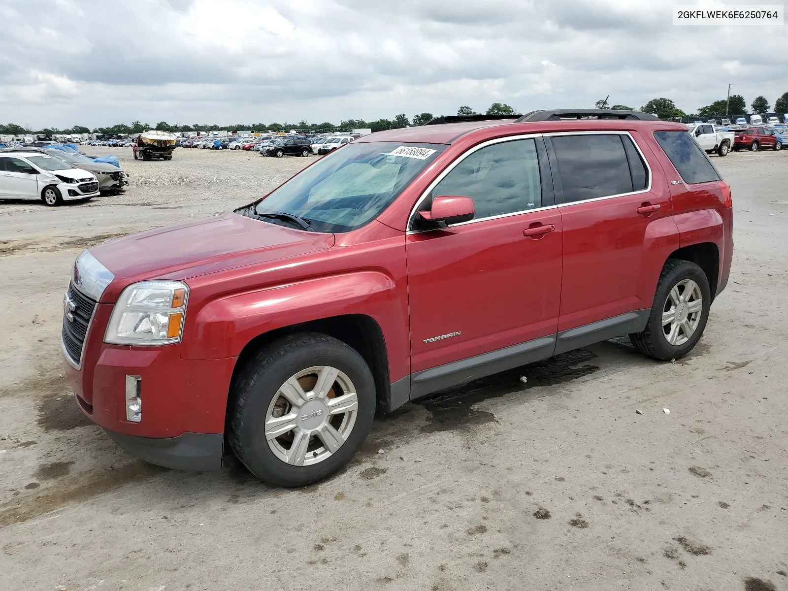 2GKFLWEK6E6250764 2014 GMC Terrain Sle