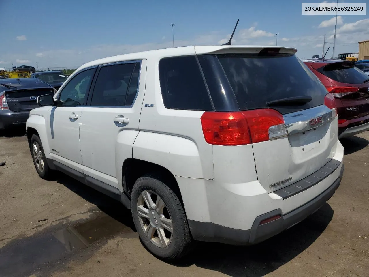 2014 GMC Terrain Sle VIN: 2GKALMEK6E6325249 Lot: 56328854