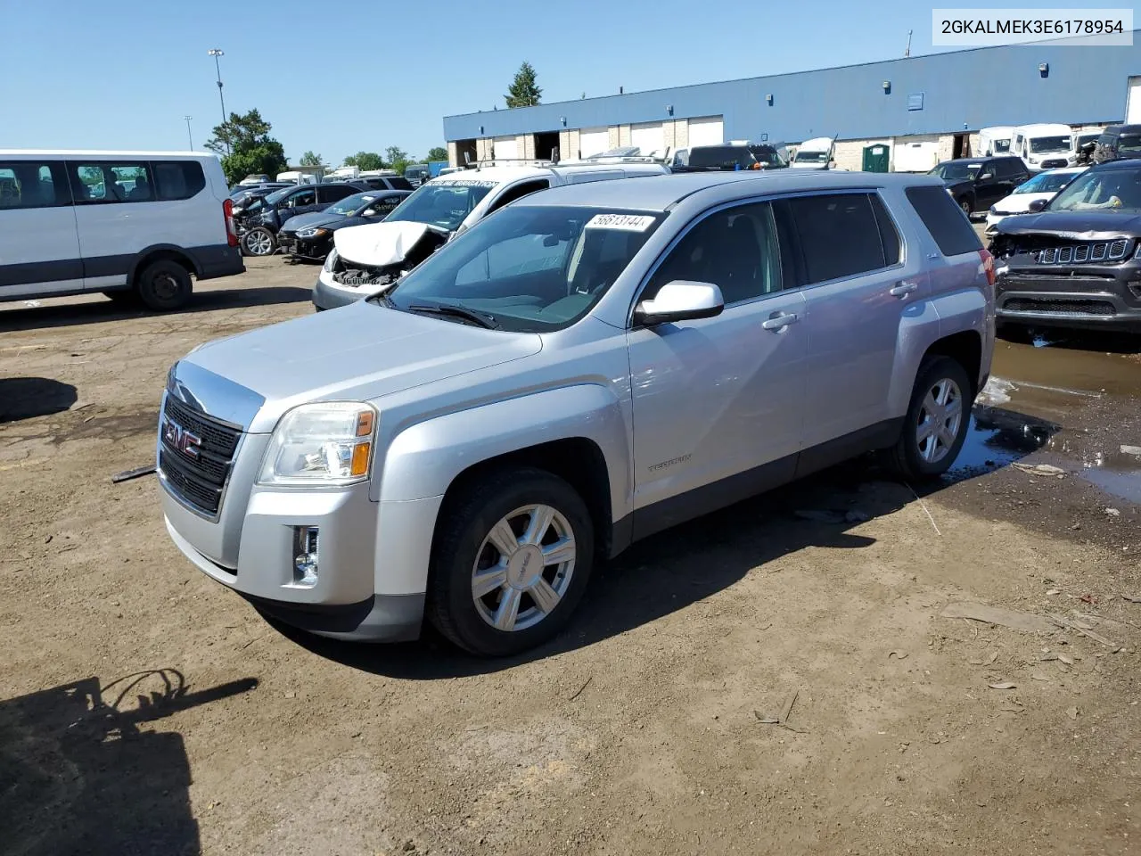 2014 GMC Terrain Sle VIN: 2GKALMEK3E6178954 Lot: 56613144