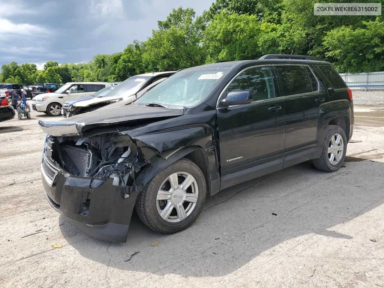 2014 GMC Terrain Sle VIN: 2GKFLWEK8E6315002 Lot: 57954504