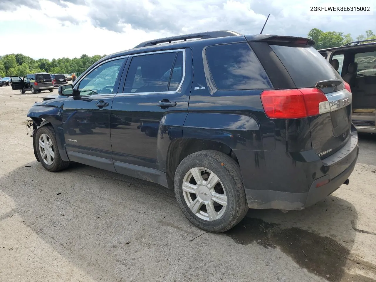 2014 GMC Terrain Sle VIN: 2GKFLWEK8E6315002 Lot: 57954504