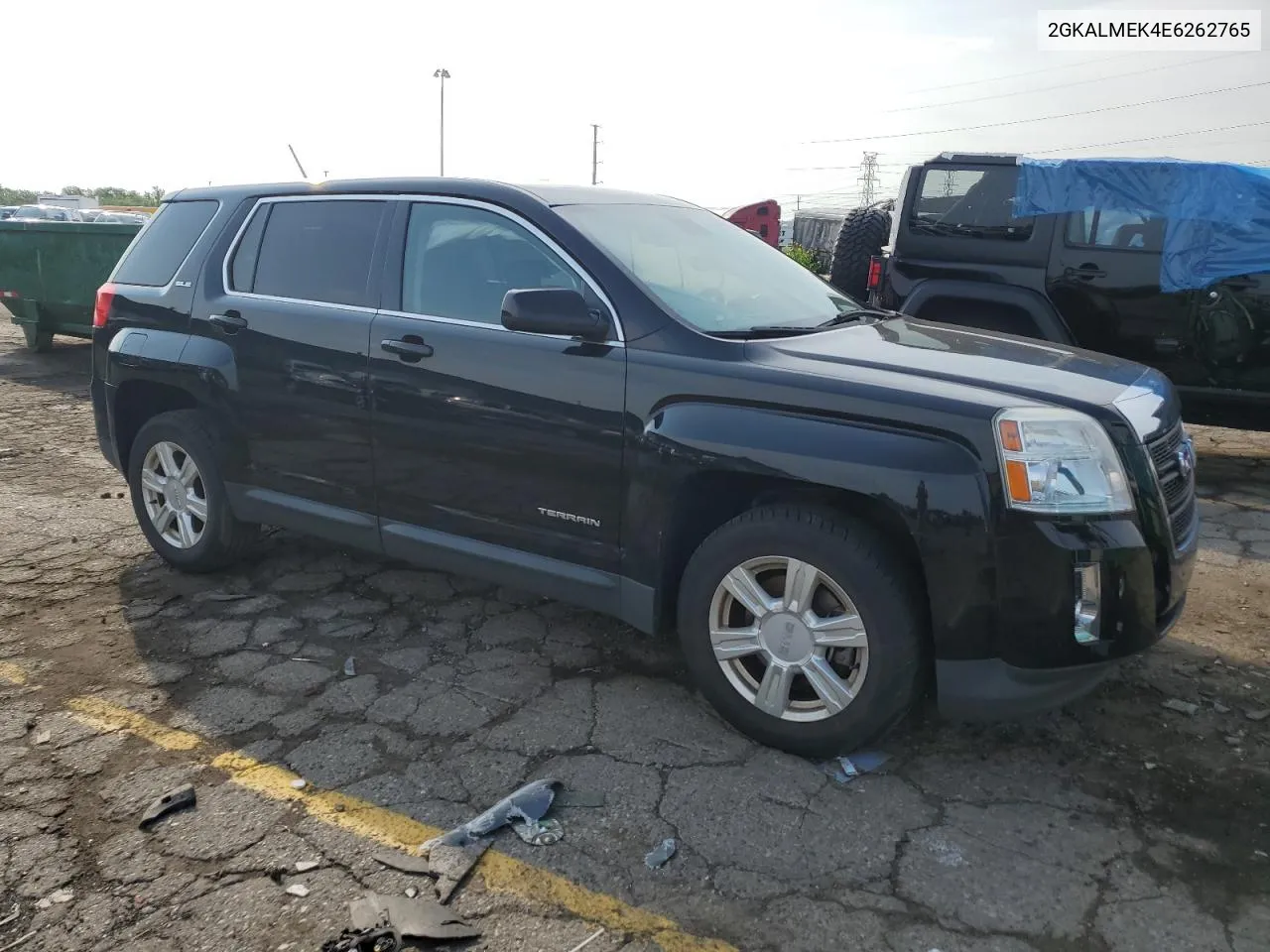 2014 GMC Terrain Sle VIN: 2GKALMEK4E6262765 Lot: 59332534