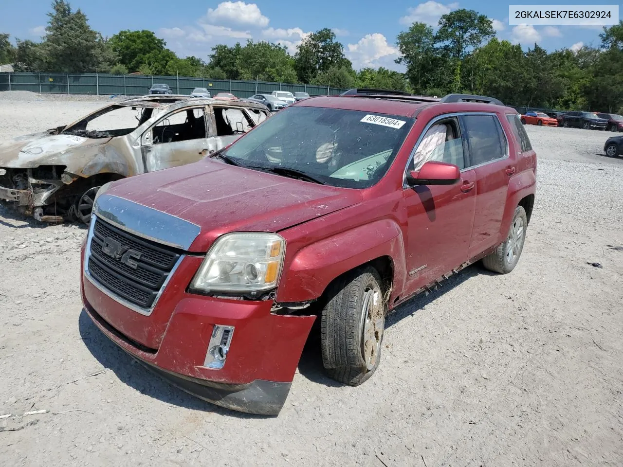 2GKALSEK7E6302924 2014 GMC Terrain Slt