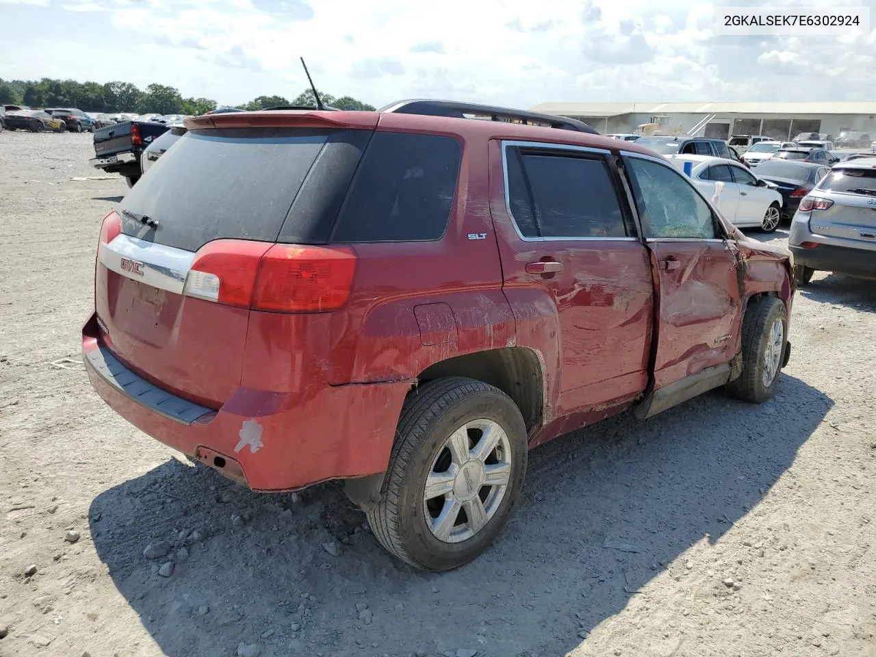 2014 GMC Terrain Slt VIN: 2GKALSEK7E6302924 Lot: 63018504