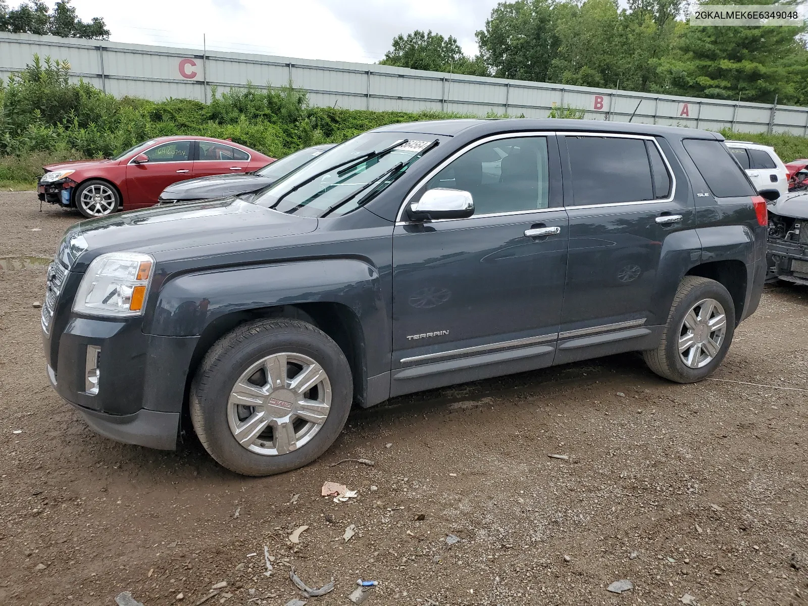 2014 GMC Terrain Sle VIN: 2GKALMEK6E6349048 Lot: 64364564