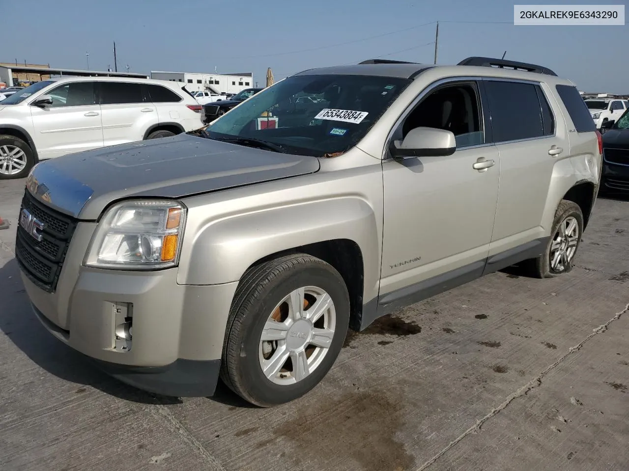 2014 GMC Terrain Sle VIN: 2GKALREK9E6343290 Lot: 65343884