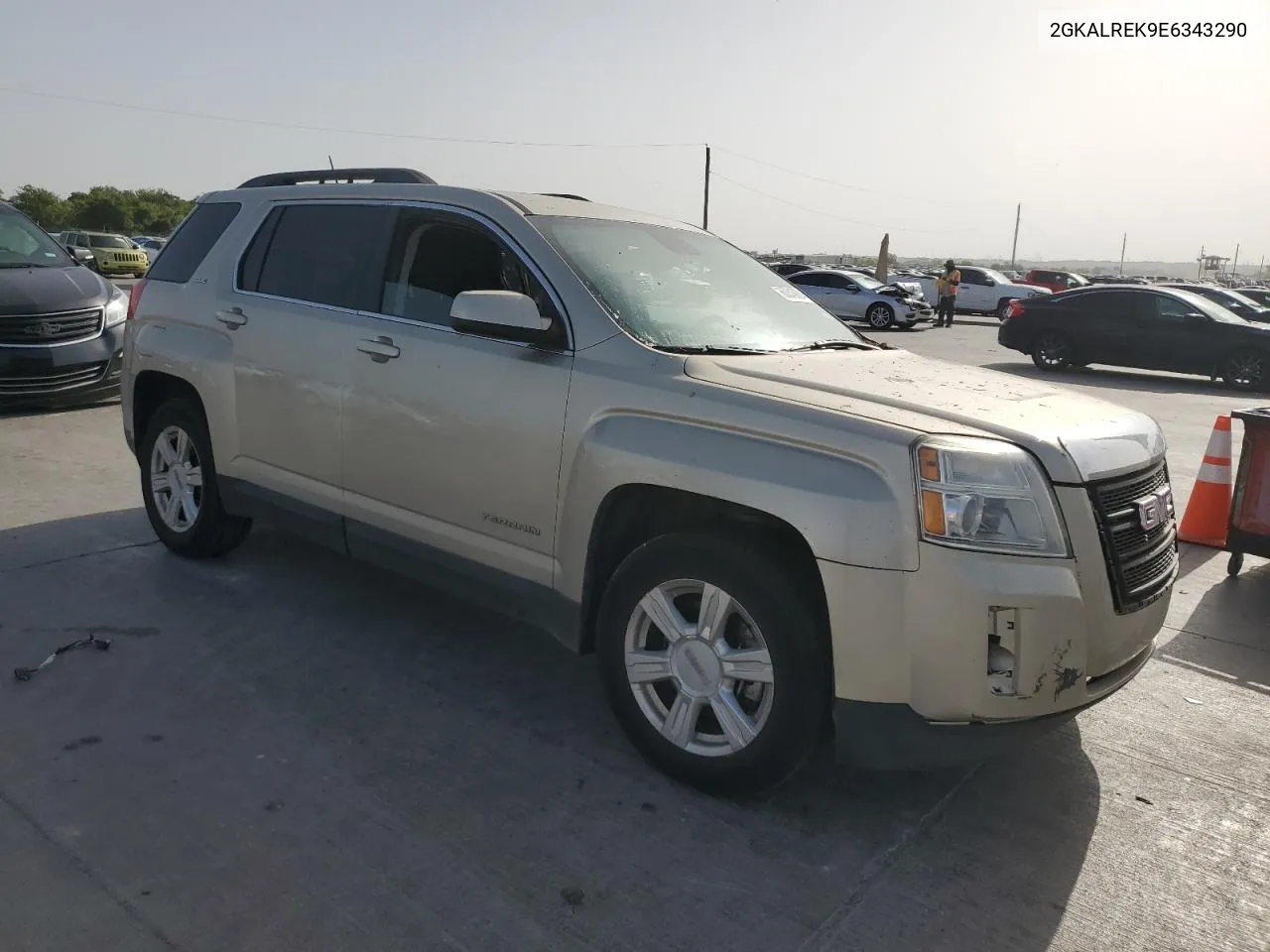 2014 GMC Terrain Sle VIN: 2GKALREK9E6343290 Lot: 65343884