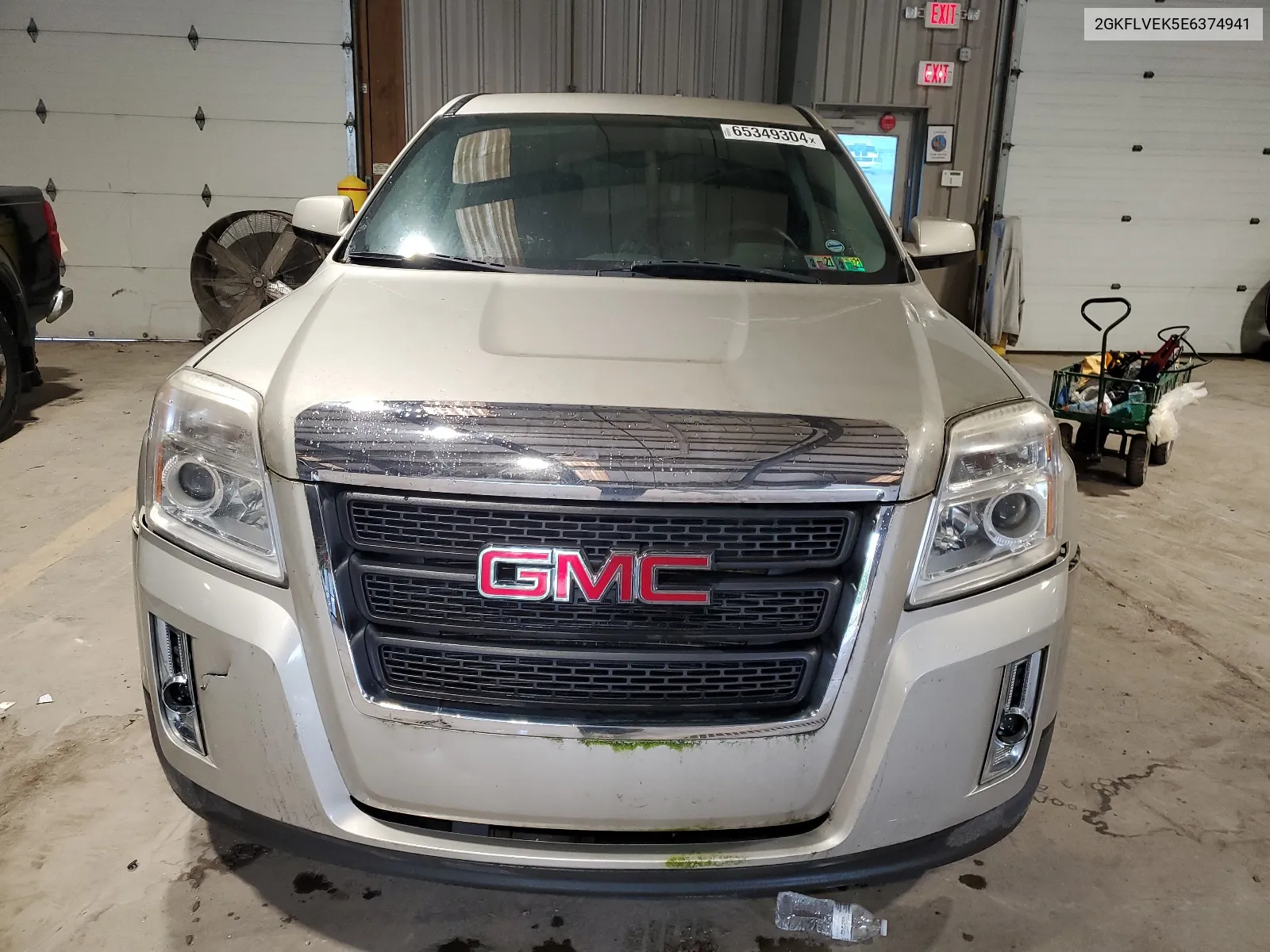 2014 GMC Terrain Sle VIN: 2GKFLVEK5E6374941 Lot: 65349304