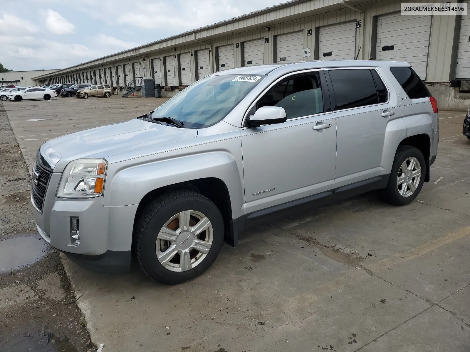 2014 GMC Terrain Sle VIN: 2GKALMEK6E6314896 Lot: 65657954