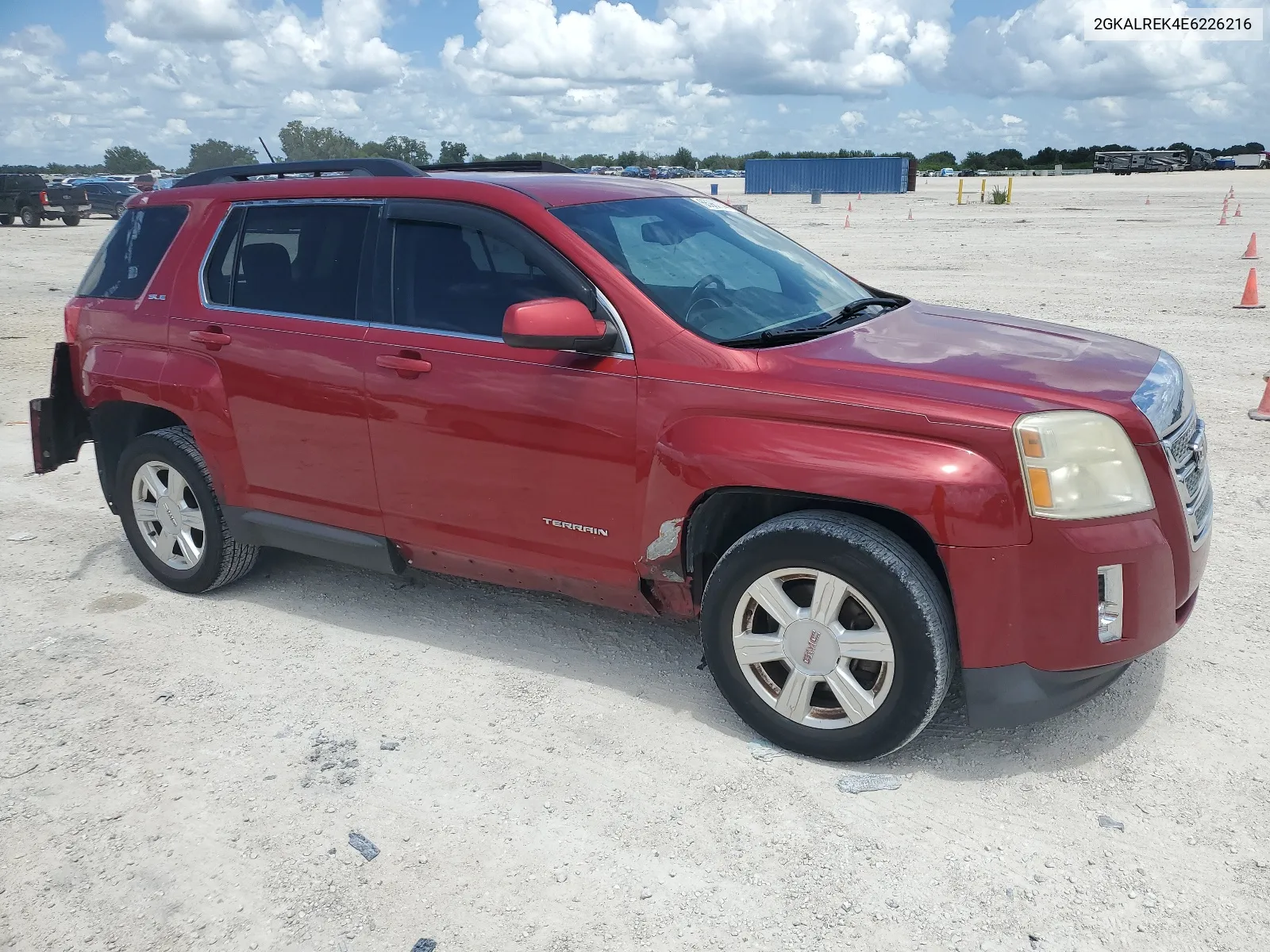 2014 GMC Terrain Sle VIN: 2GKALREK4E6226216 Lot: 65962244