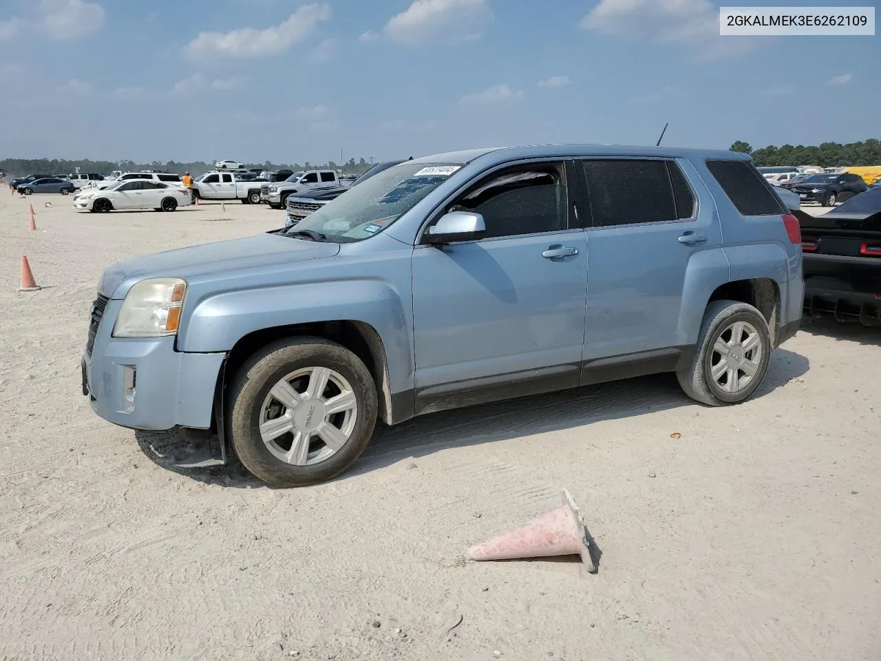 2014 GMC Terrain Sle VIN: 2GKALMEK3E6262109 Lot: 68523404