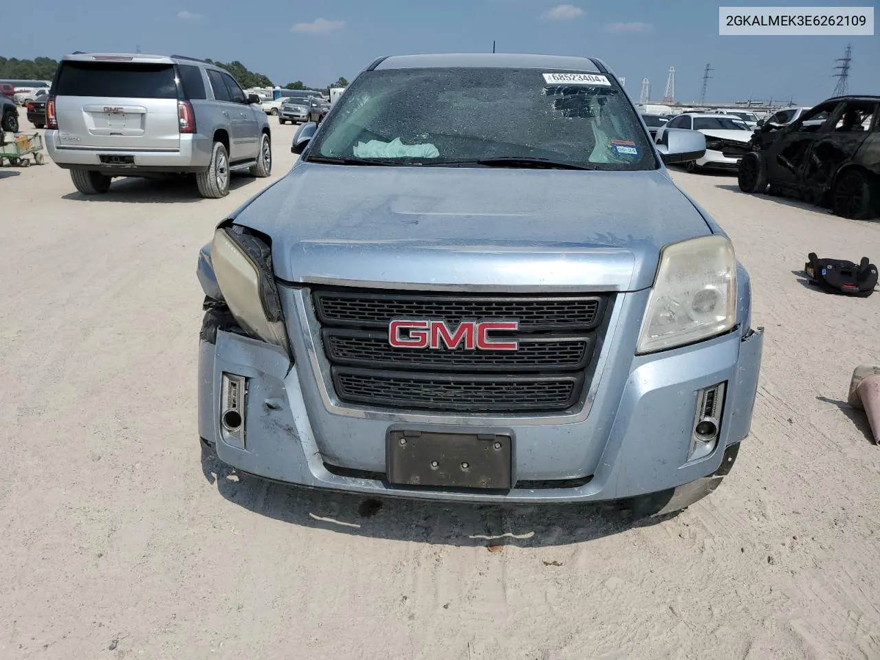 2GKALMEK3E6262109 2014 GMC Terrain Sle