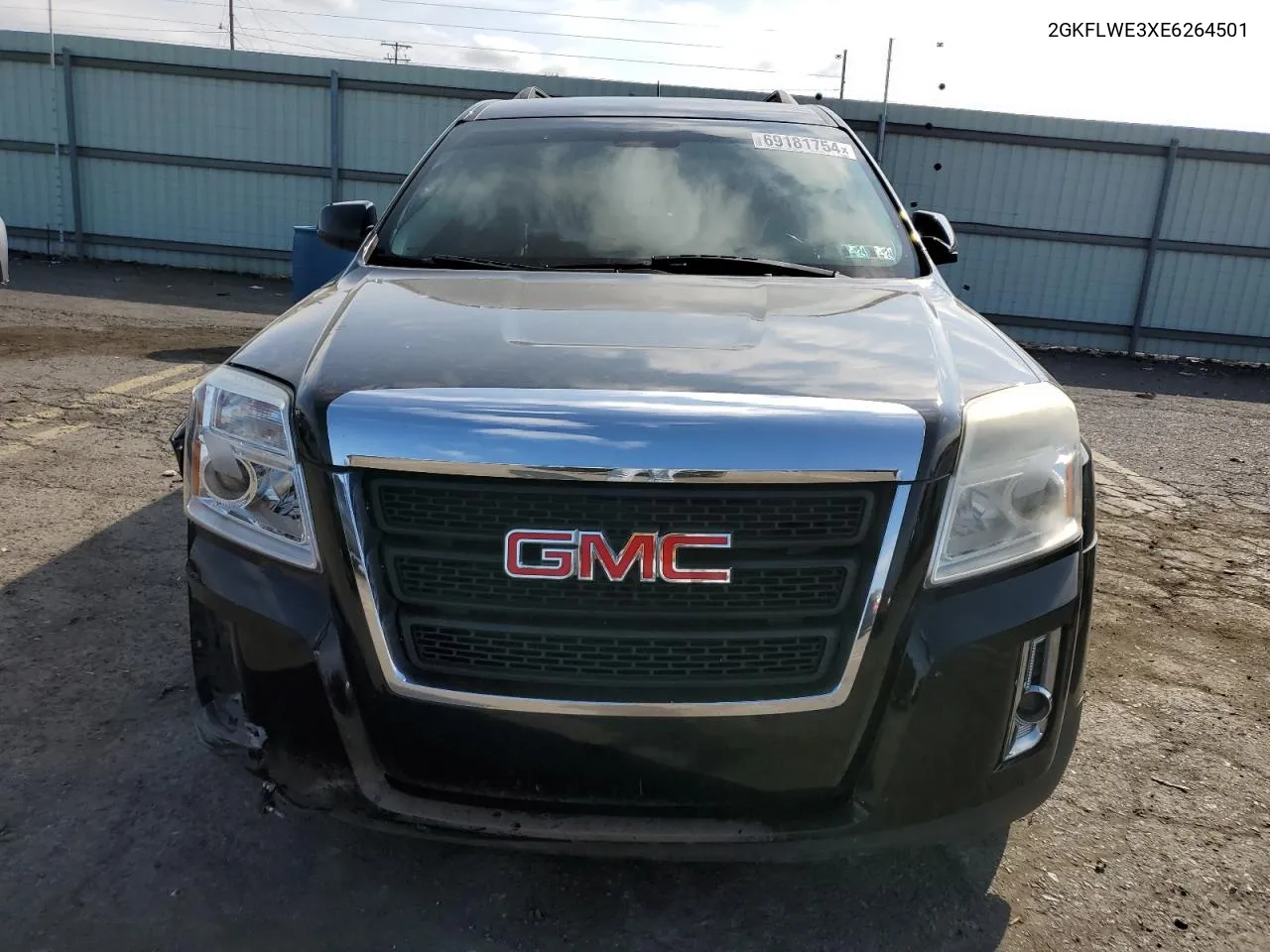 2014 GMC Terrain Sle VIN: 2GKFLWE3XE6264501 Lot: 69181754