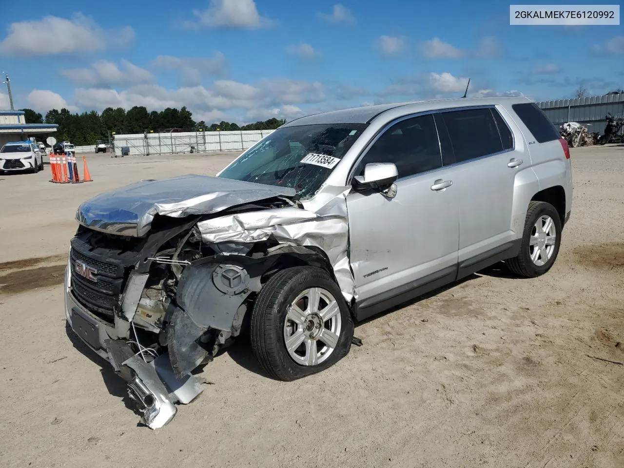 2GKALMEK7E6120992 2014 GMC Terrain Sle