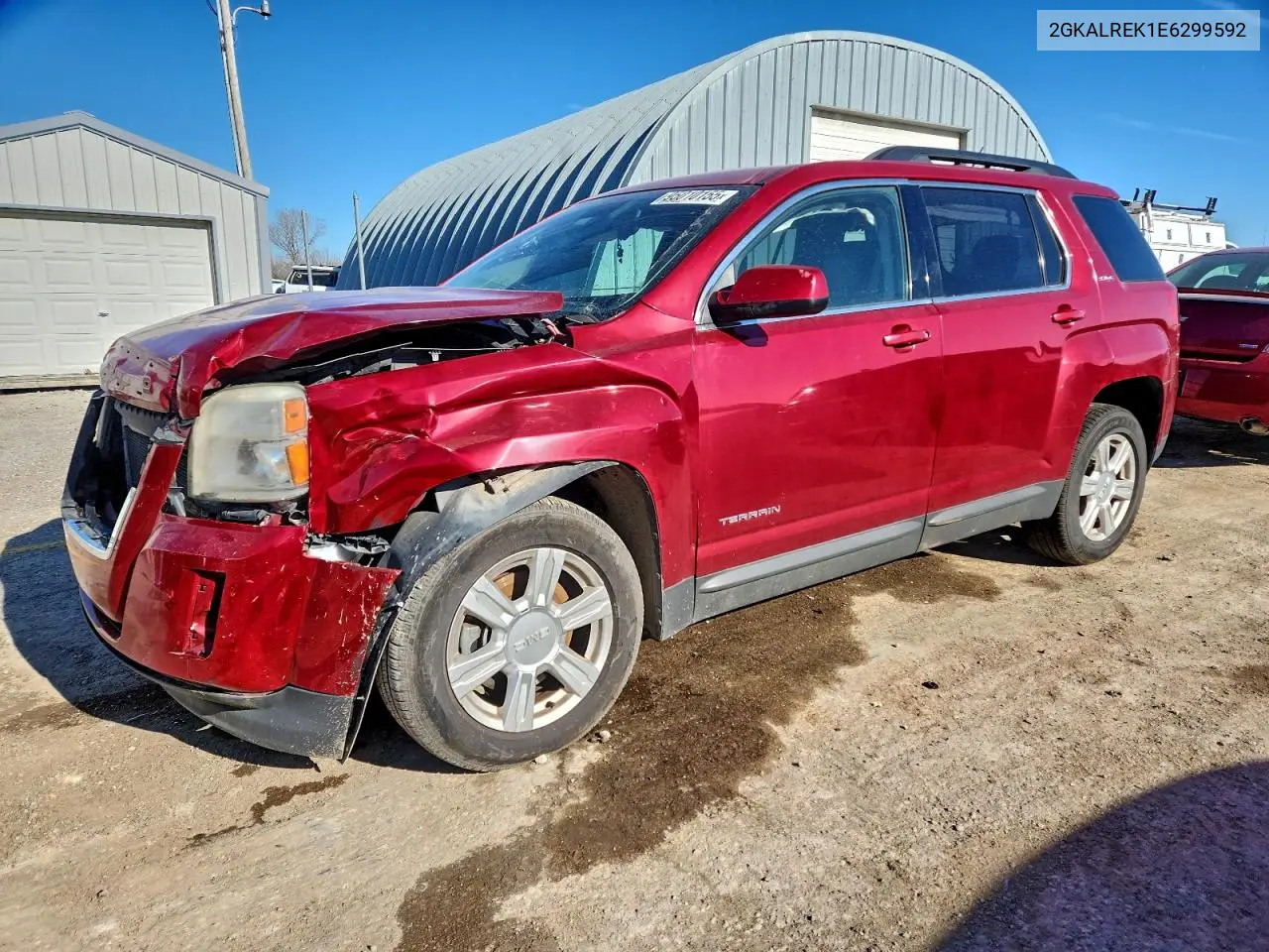 2GKALREK1E6299592 2014 GMC Terrain Sle