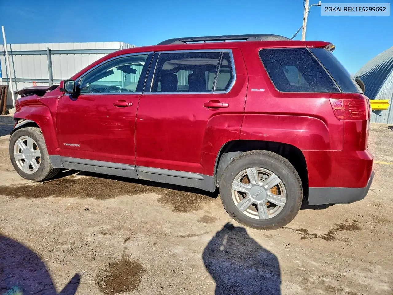 2GKALREK1E6299592 2014 GMC Terrain Sle