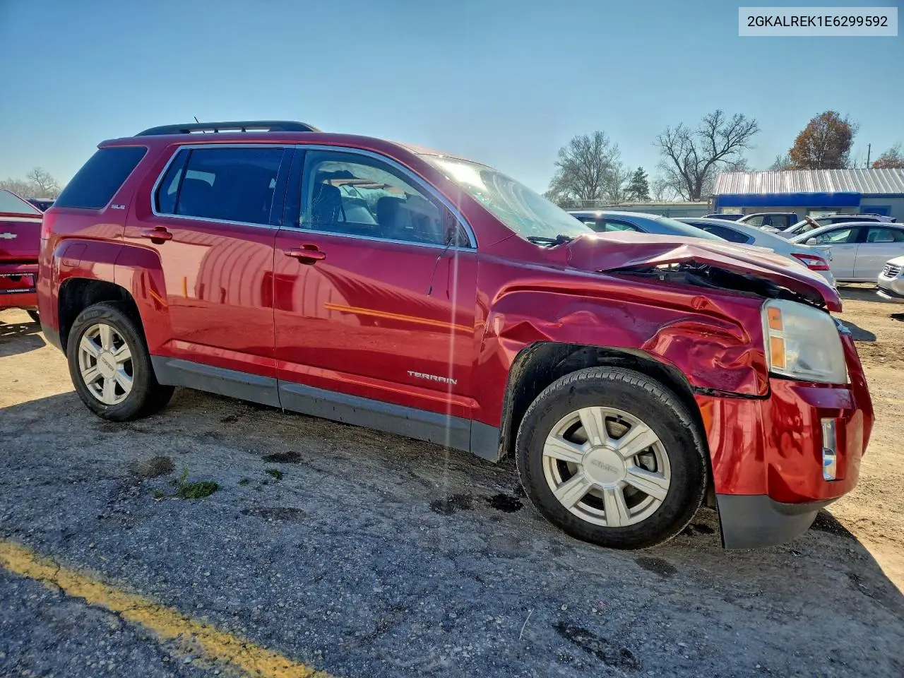 2GKALREK1E6299592 2014 GMC Terrain Sle