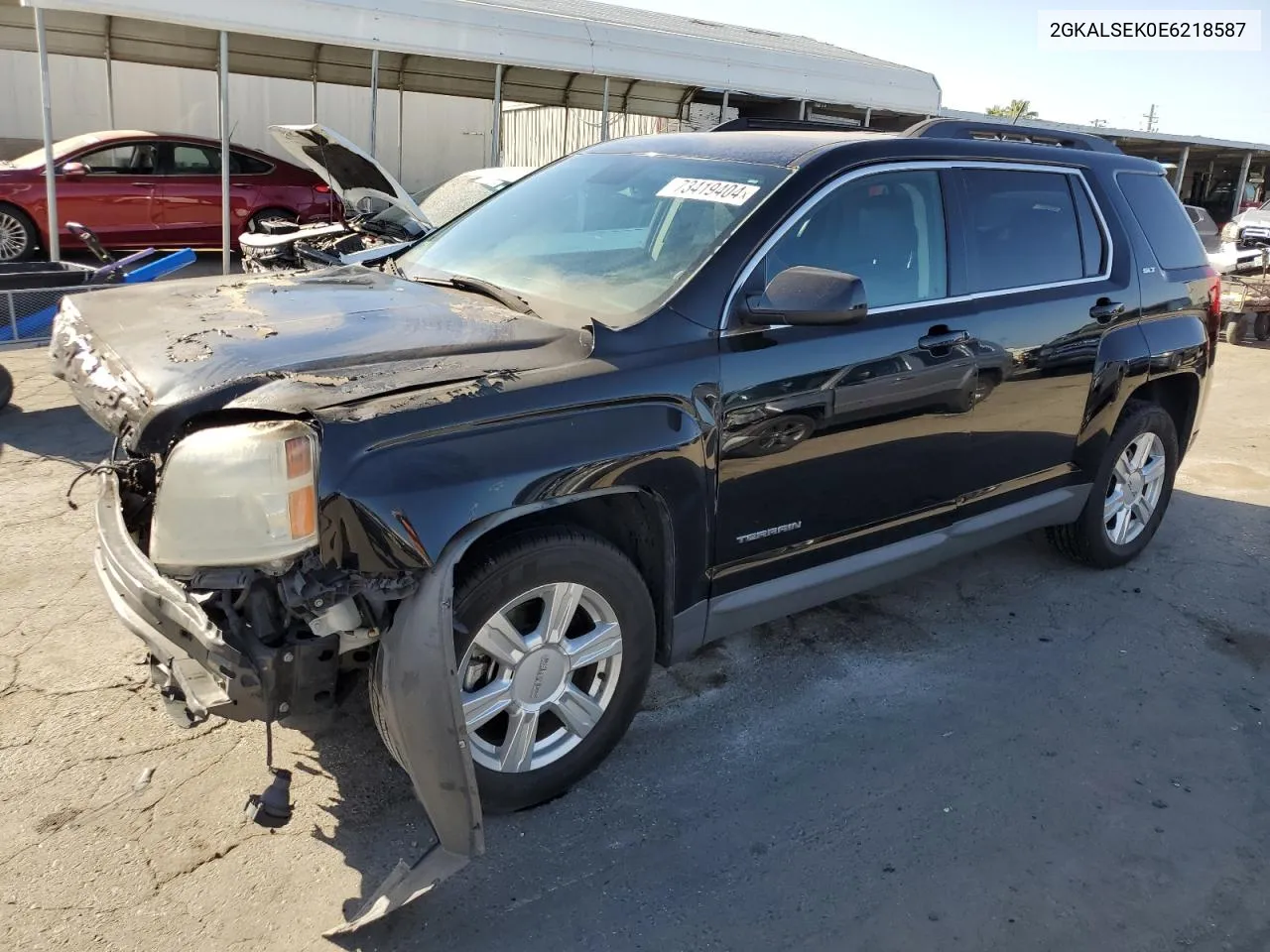 2014 GMC Terrain Slt VIN: 2GKALSEK0E6218587 Lot: 73419404