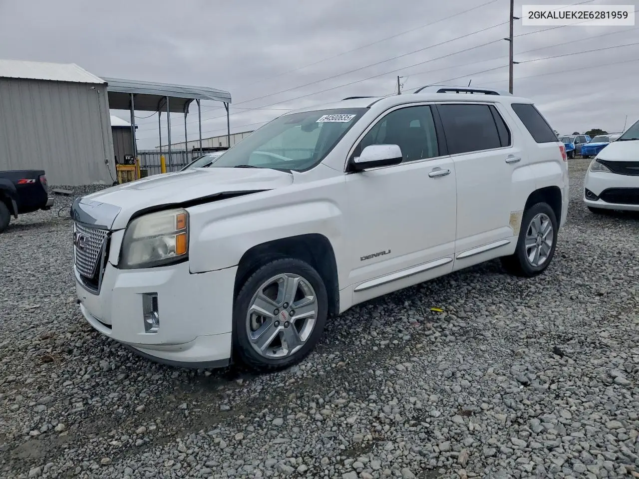 2GKALUEK2E6281959 2014 GMC Terrain Denali