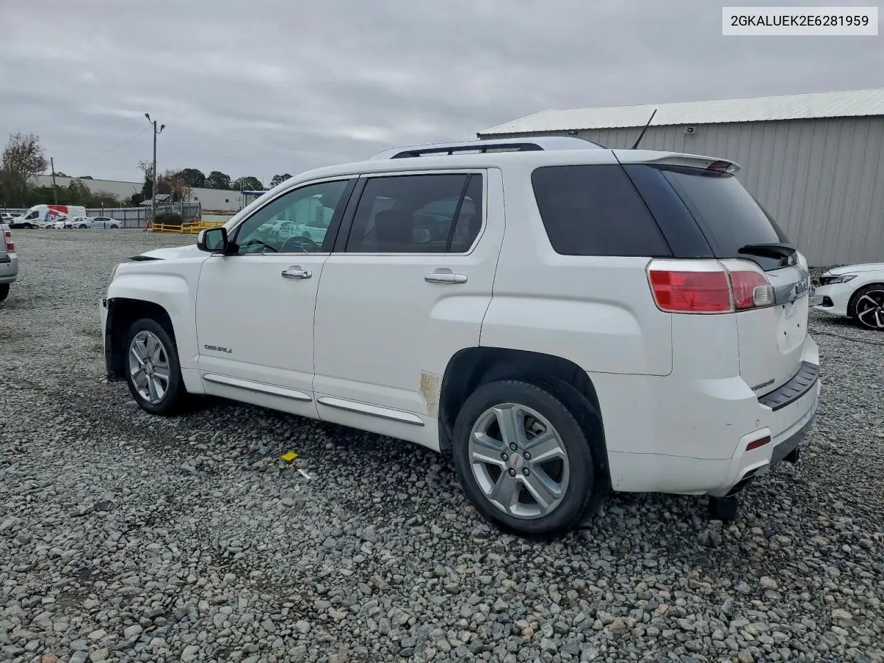 2GKALUEK2E6281959 2014 GMC Terrain Denali