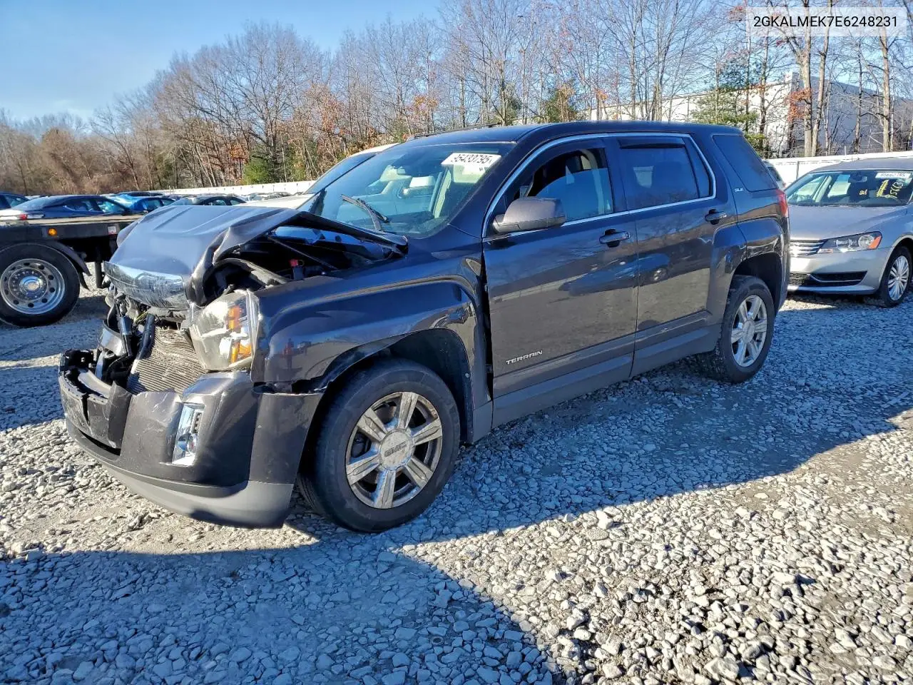 2GKALMEK7E6248231 2014 GMC Terrain Sle