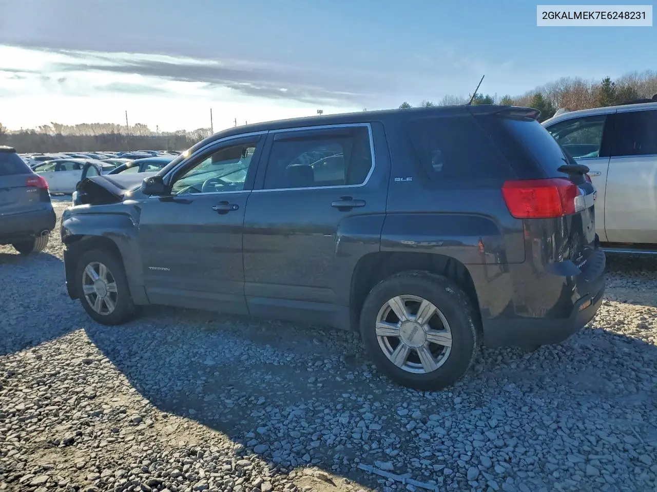 2GKALMEK7E6248231 2014 GMC Terrain Sle