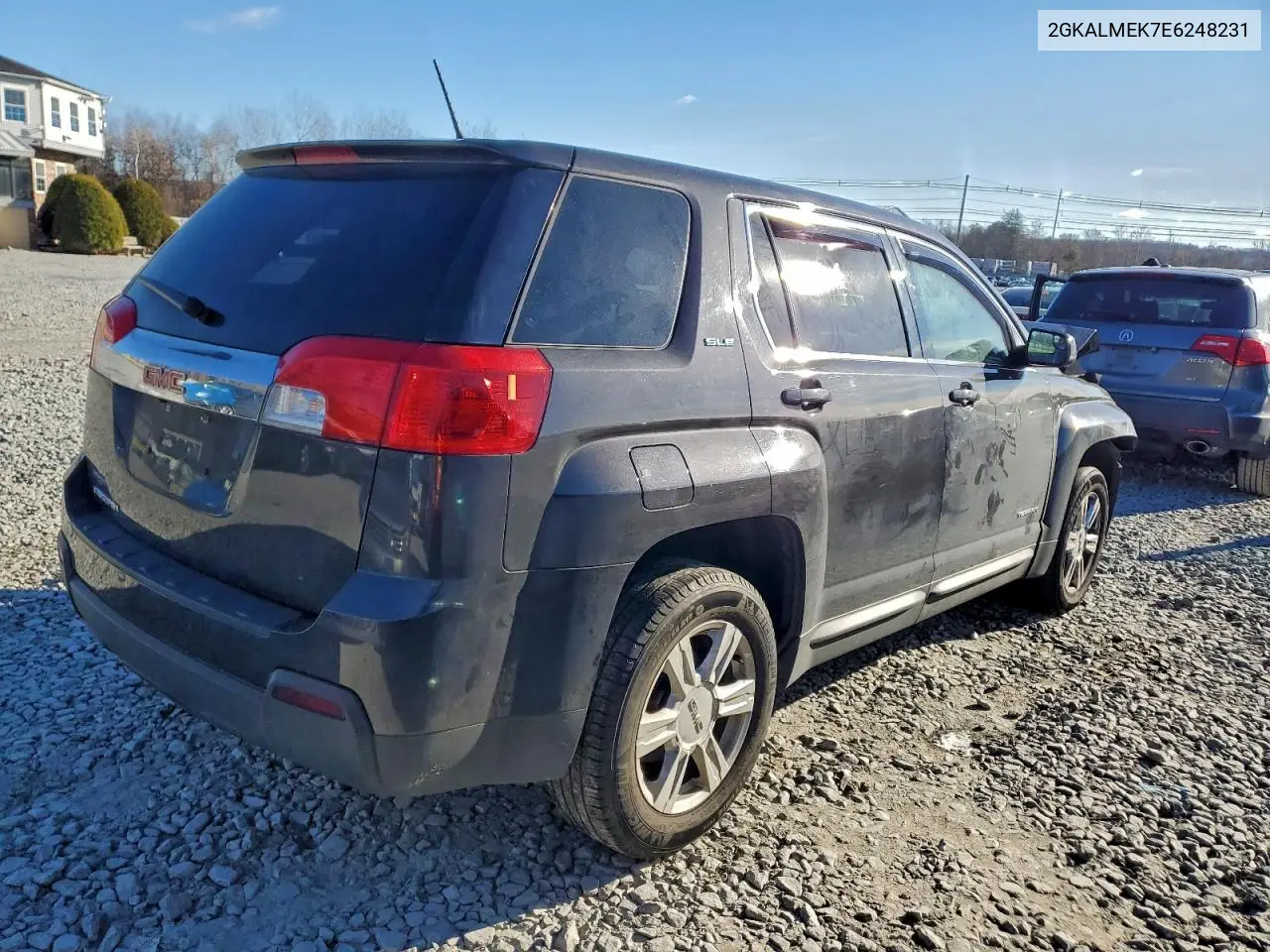 2GKALMEK7E6248231 2014 GMC Terrain Sle