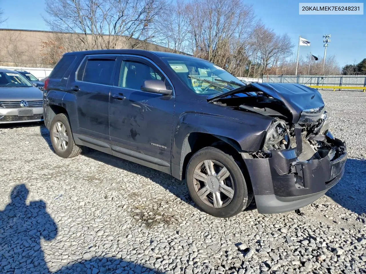 2GKALMEK7E6248231 2014 GMC Terrain Sle