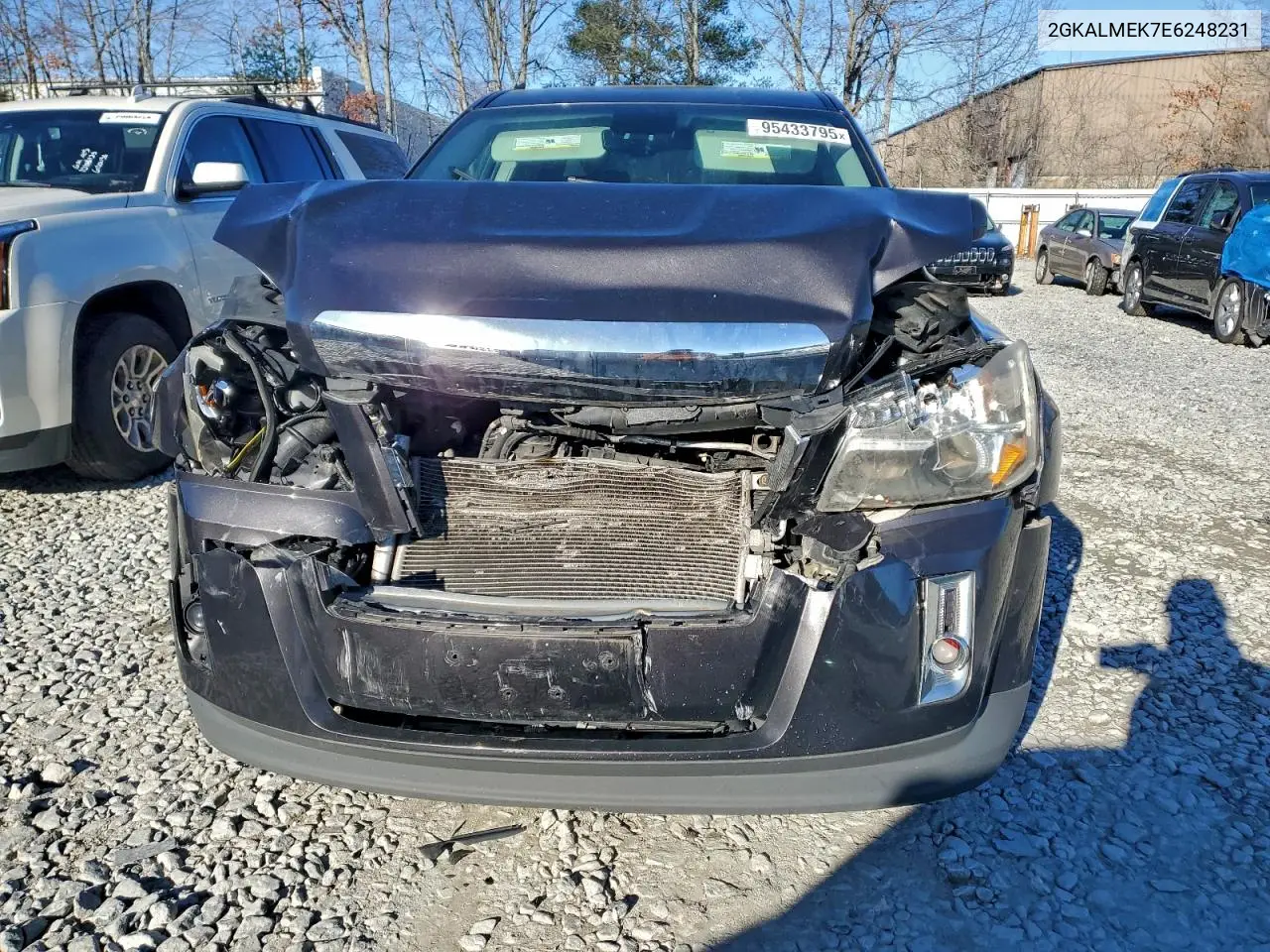 2GKALMEK7E6248231 2014 GMC Terrain Sle