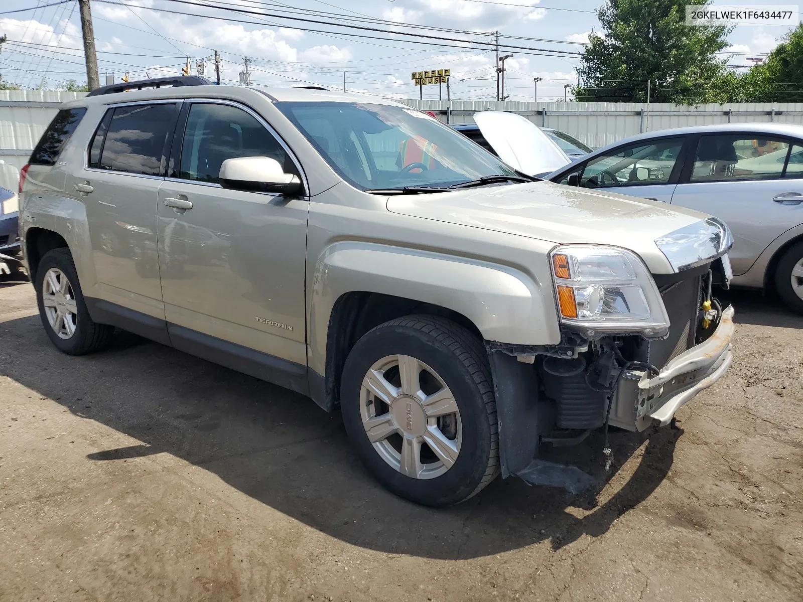 2015 GMC Terrain Sle VIN: 2GKFLWEK1F6434477 Lot: 55213834