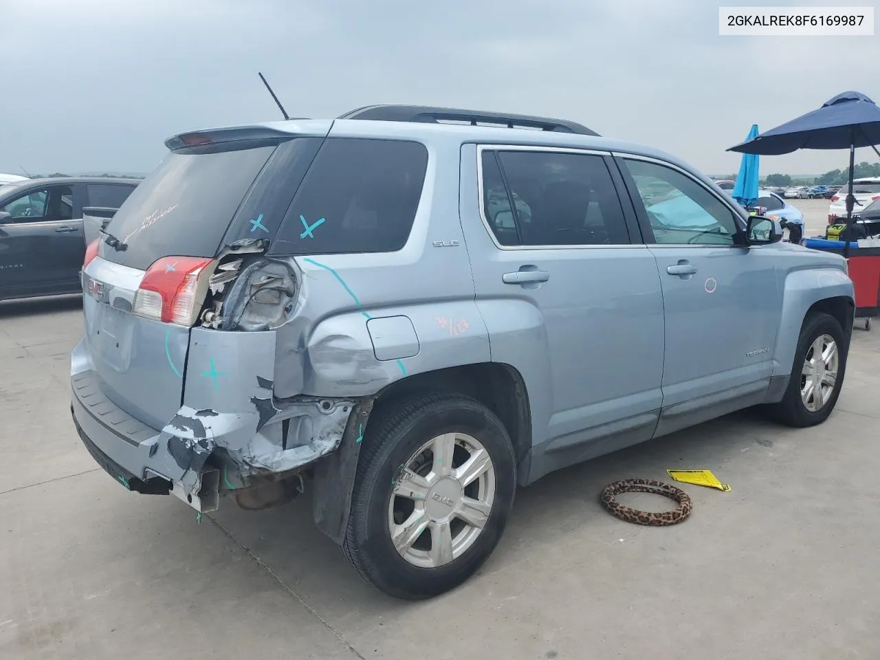 2GKALREK8F6169987 2015 GMC Terrain Sle