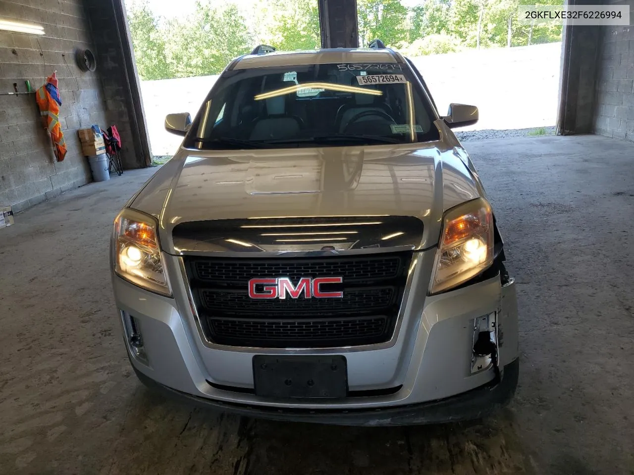 2015 GMC Terrain Slt VIN: 2GKFLXE32F6226994 Lot: 56572694