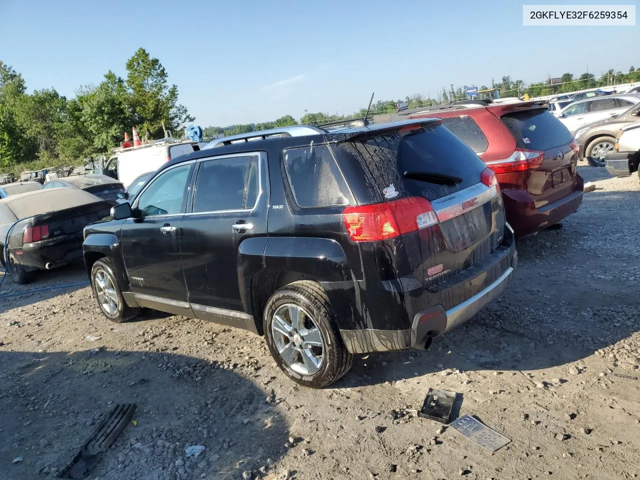 2015 GMC Terrain Slt VIN: 2GKFLYE32F6259354 Lot: 59786234