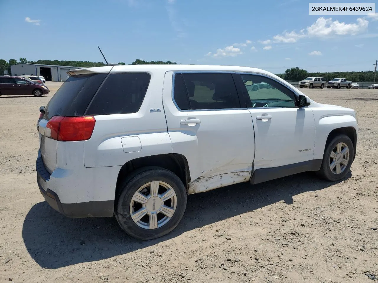 2015 GMC Terrain Sle VIN: 2GKALMEK4F6439624 Lot: 59921694