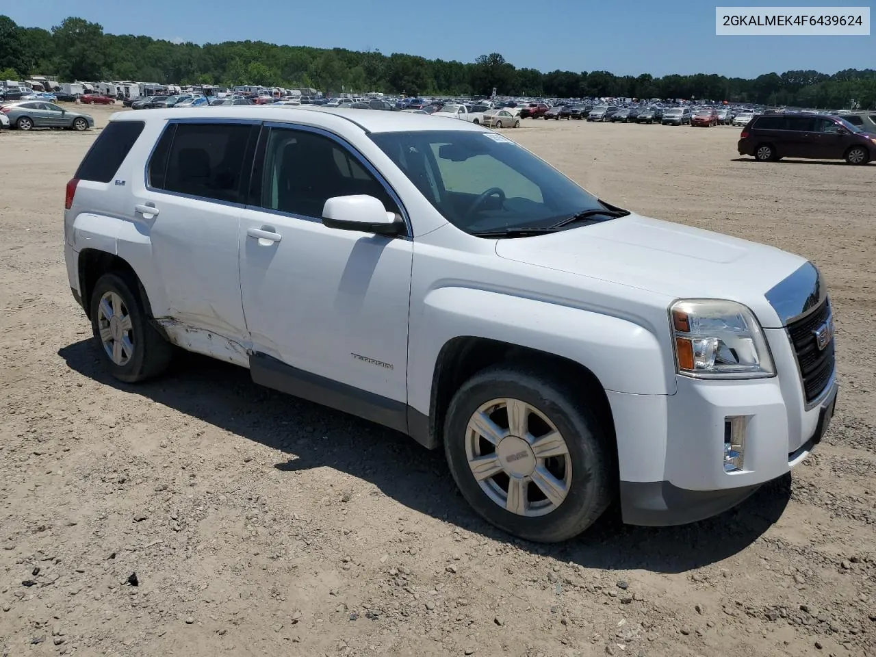 2015 GMC Terrain Sle VIN: 2GKALMEK4F6439624 Lot: 59921694