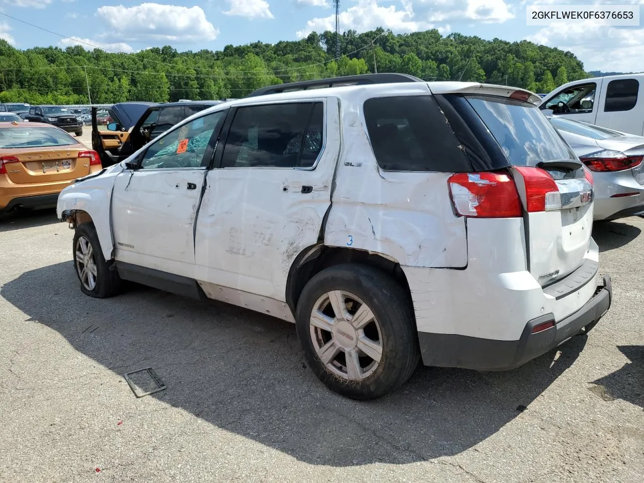 2015 GMC Terrain Sle VIN: 2GKFLWEK0F6376653 Lot: 60833384