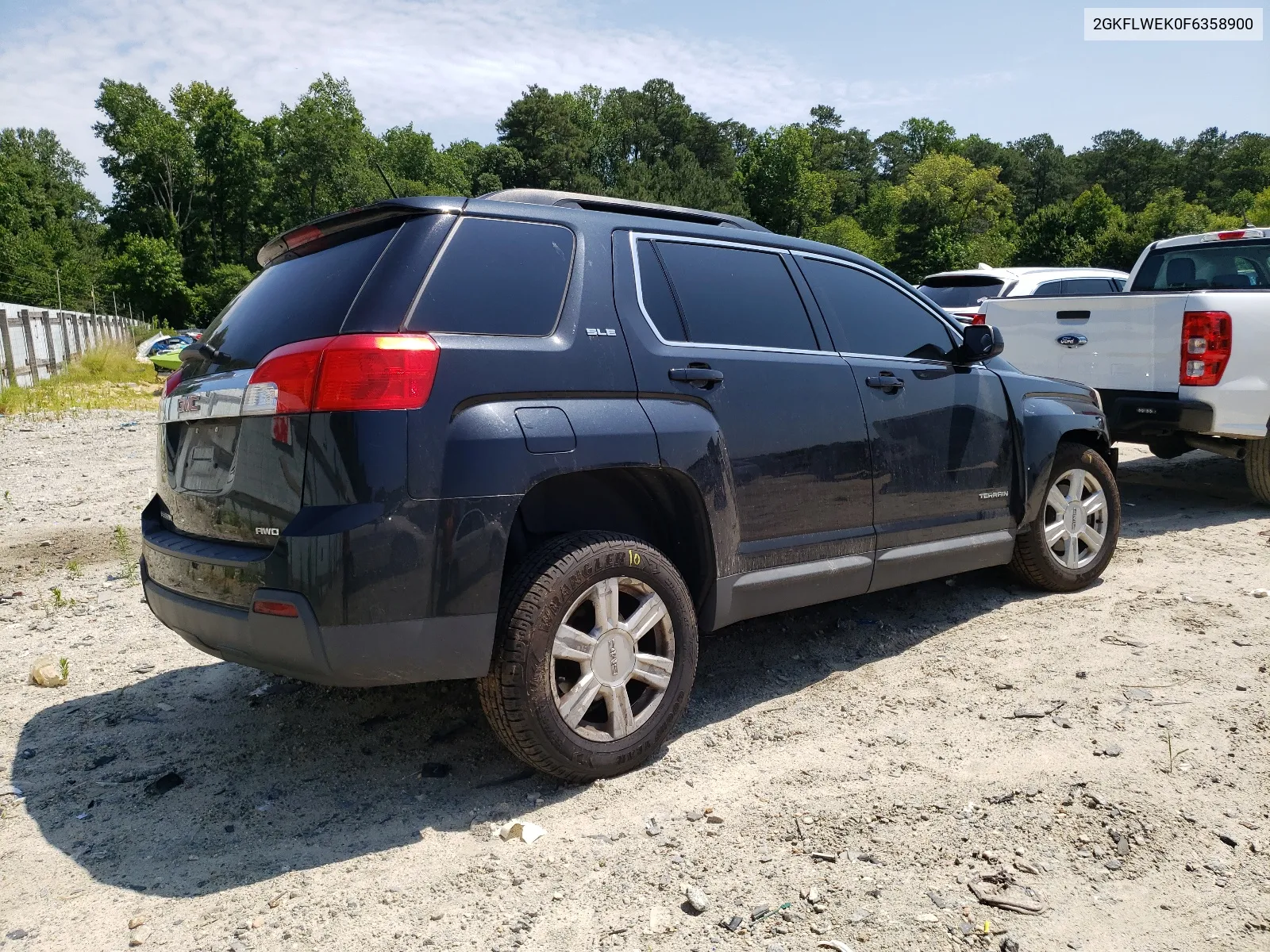 2015 GMC Terrain Sle VIN: 2GKFLWEK0F6358900 Lot: 60943684