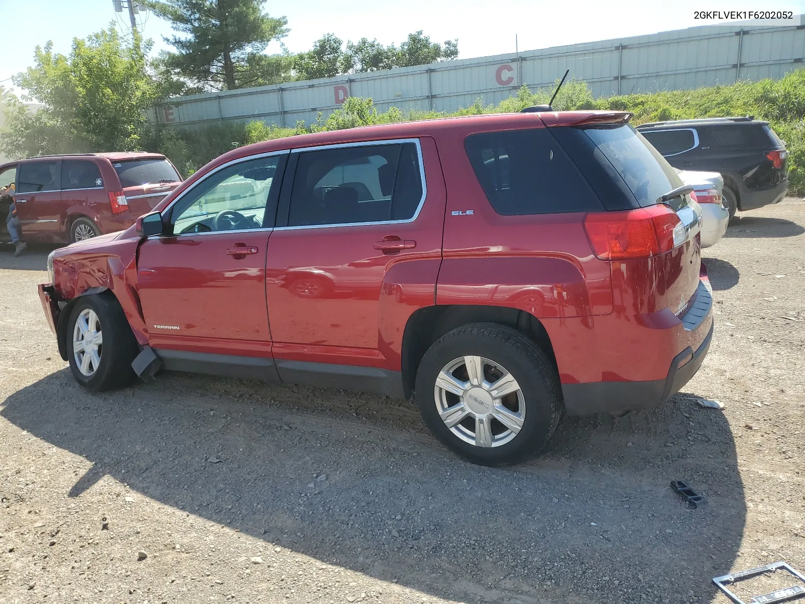 2015 GMC Terrain Sle VIN: 2GKFLVEK1F6202052 Lot: 60977804