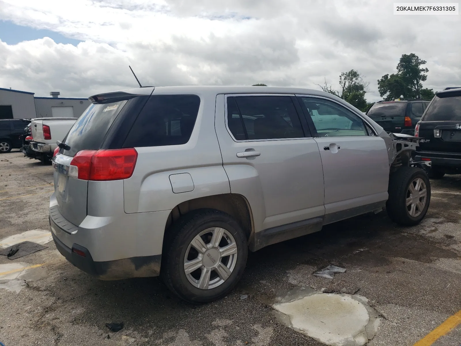 2015 GMC Terrain Sle VIN: 2GKALMEK7F6331305 Lot: 61496054